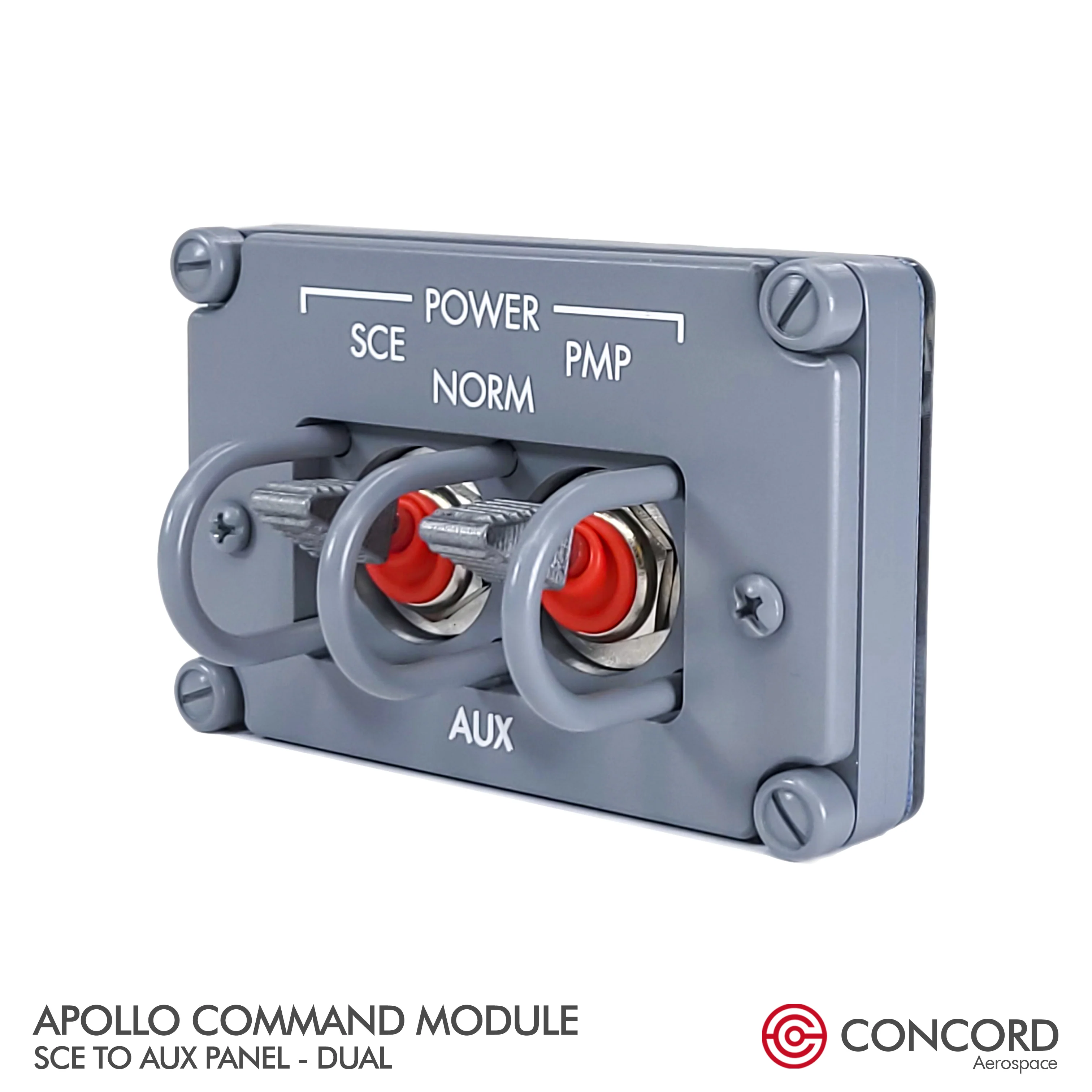 APOLLO COMMAND MODULE DUAL SWITCH PANEL - SCE to AUX - Image 4
