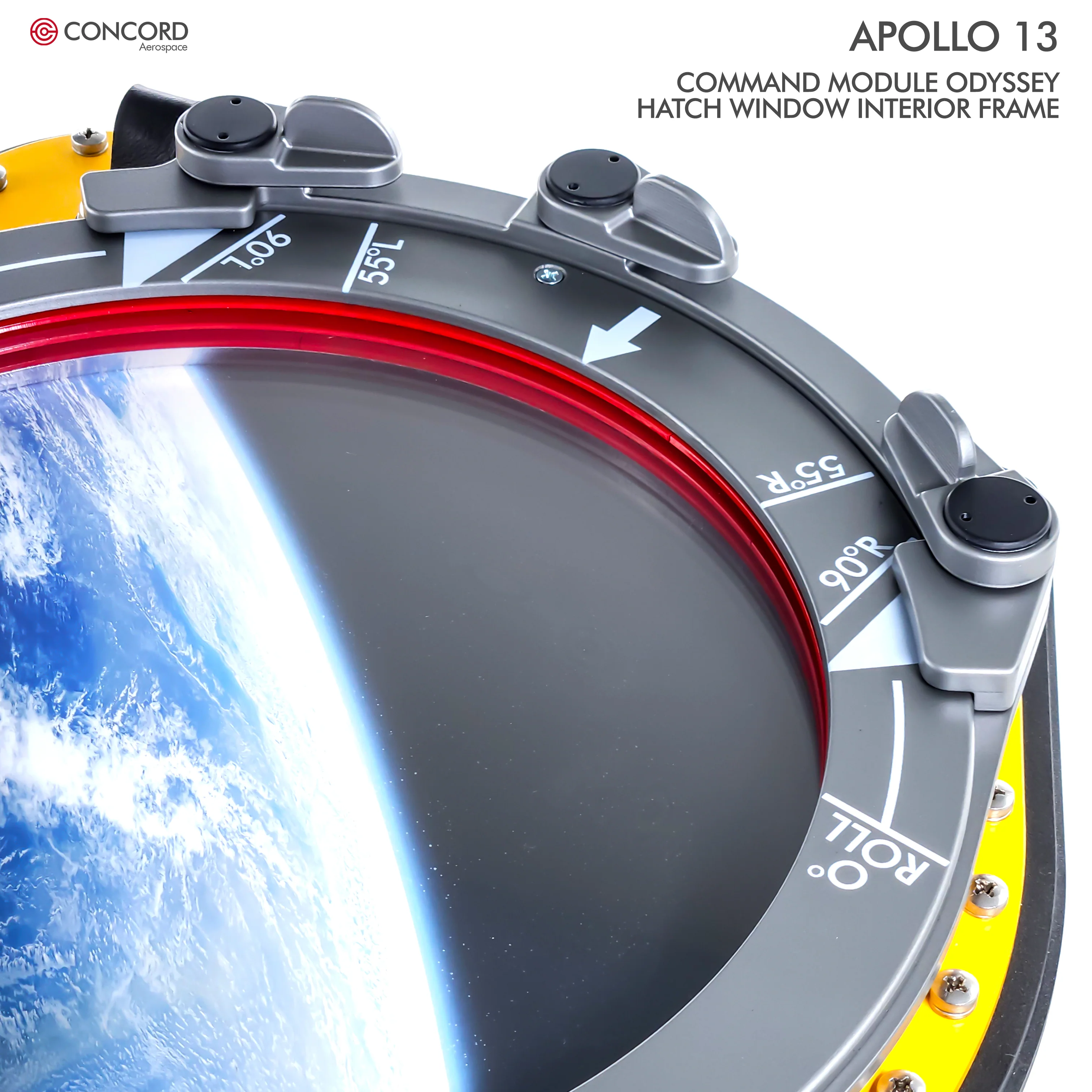 APOLLO 13 COMMAND MODULE ODYSSEY HATCH WINDOW | Concord Aerospace