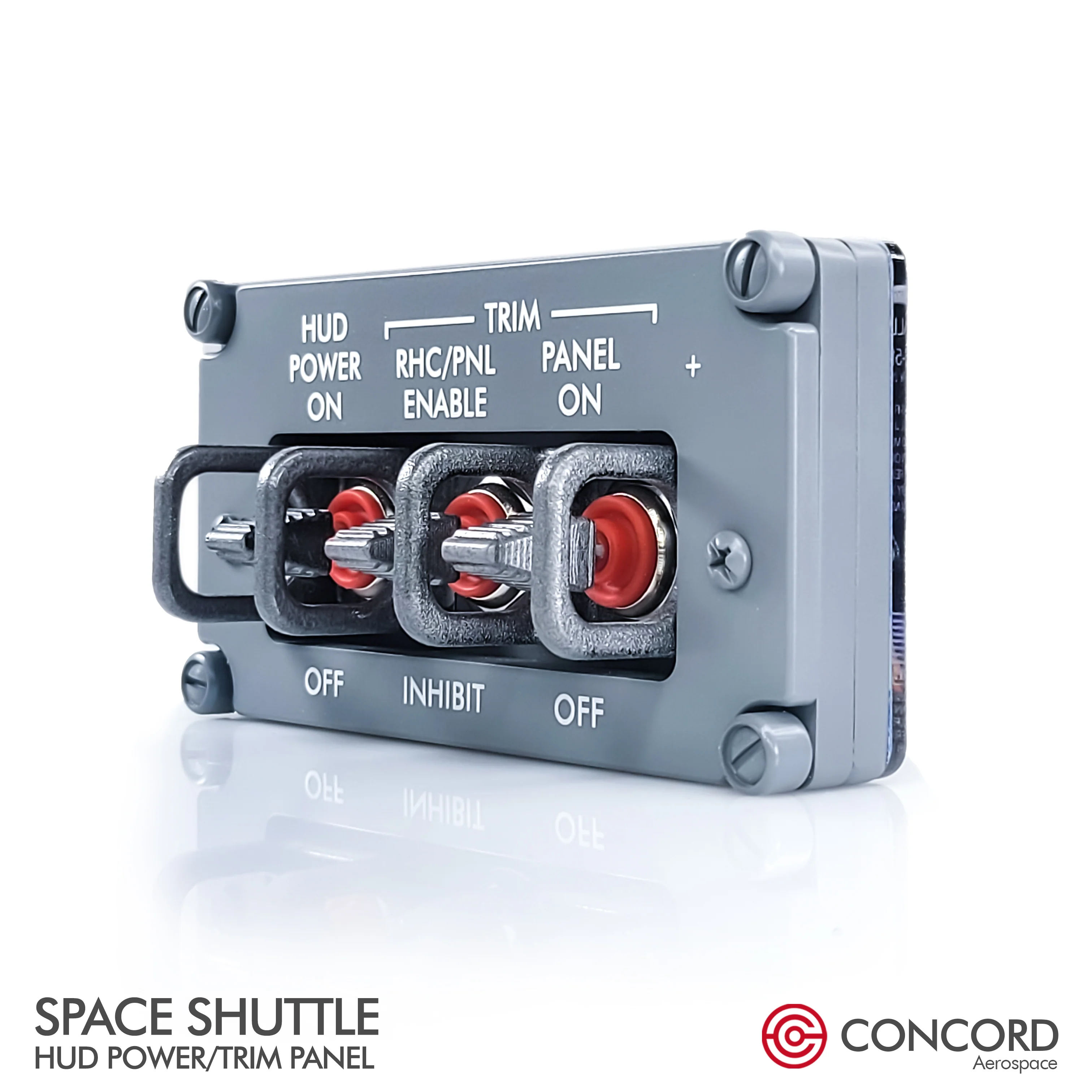 SPACE SHUTTLE FLIGHTDECK PANEL - HUD POWER / TRIM - Image 7